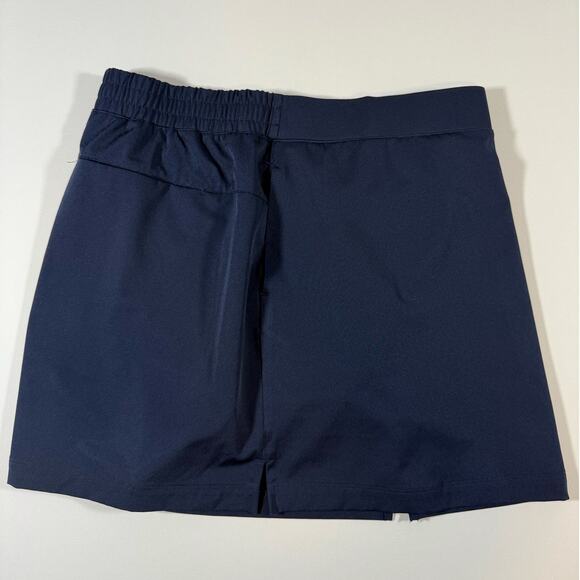 Lady Hagen Golf Skirt Women's Medium Navy Blue with Built in Shorts - Picture 3 of 9